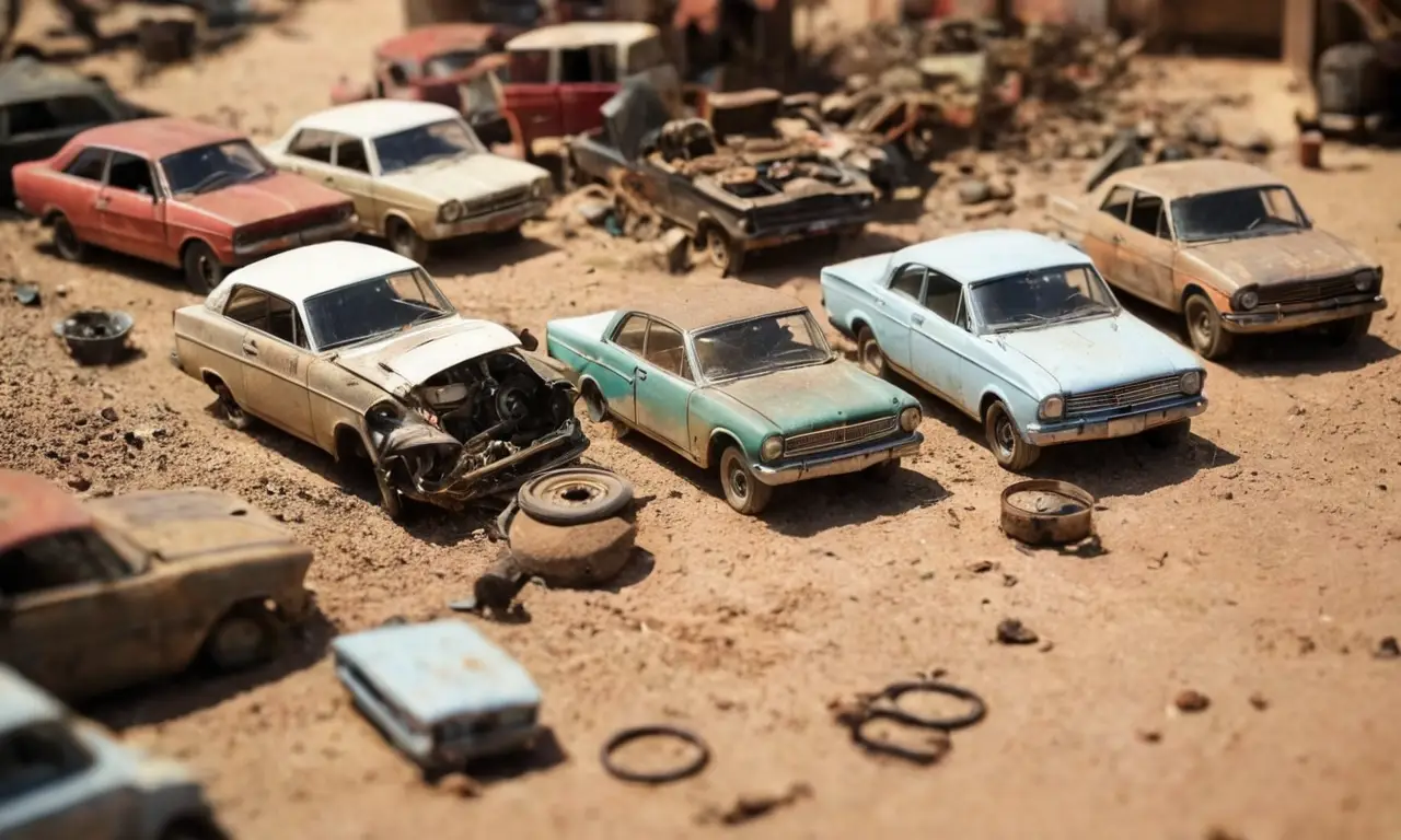 Un caos de piezas viejas y peligrosas