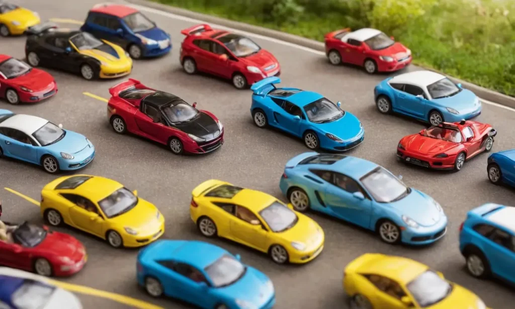 Papel pintado con coches