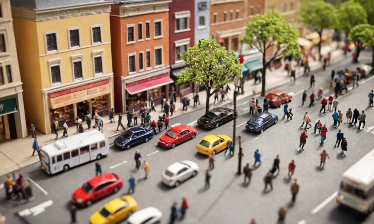 El papel pintado muestra gente diversa