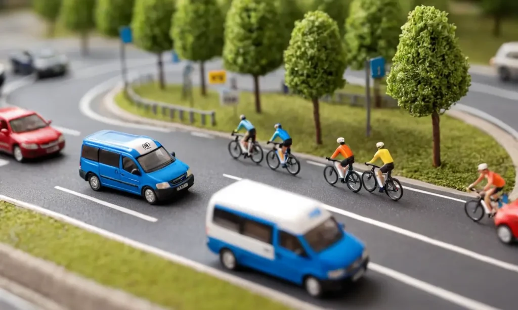 El papel tapiz muestra ciclistas