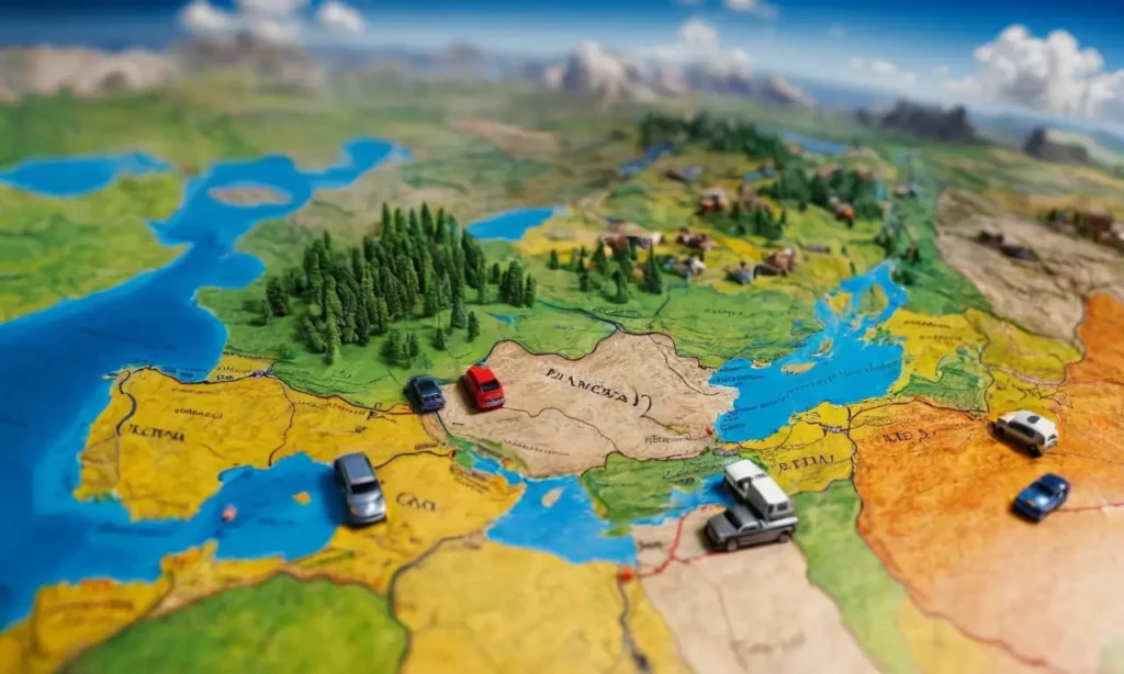 El papel pintado muestra diez países peligrosos con riesgos y datos