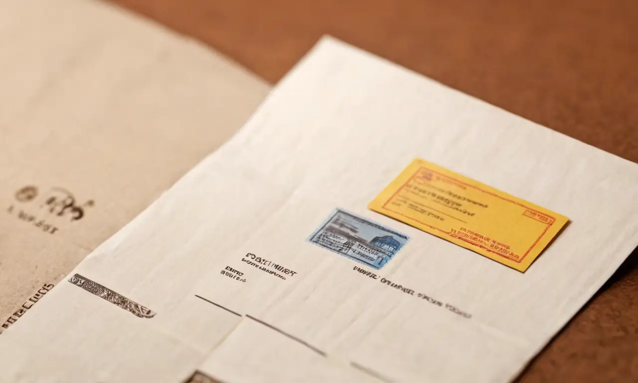 El papel pintado muestra una notificación postal que pregunta dónde recoger el paquete