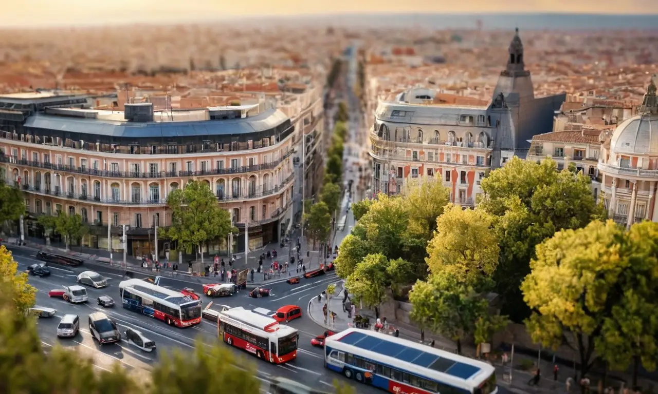 Papel tapiz muestra Madrid