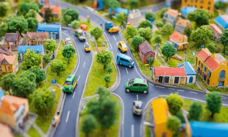 El papel pintado colorido guía la navegación urbana