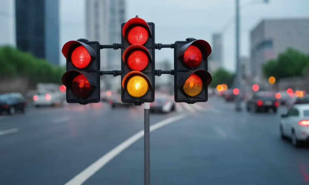 Evite y maneje semáforos rojos