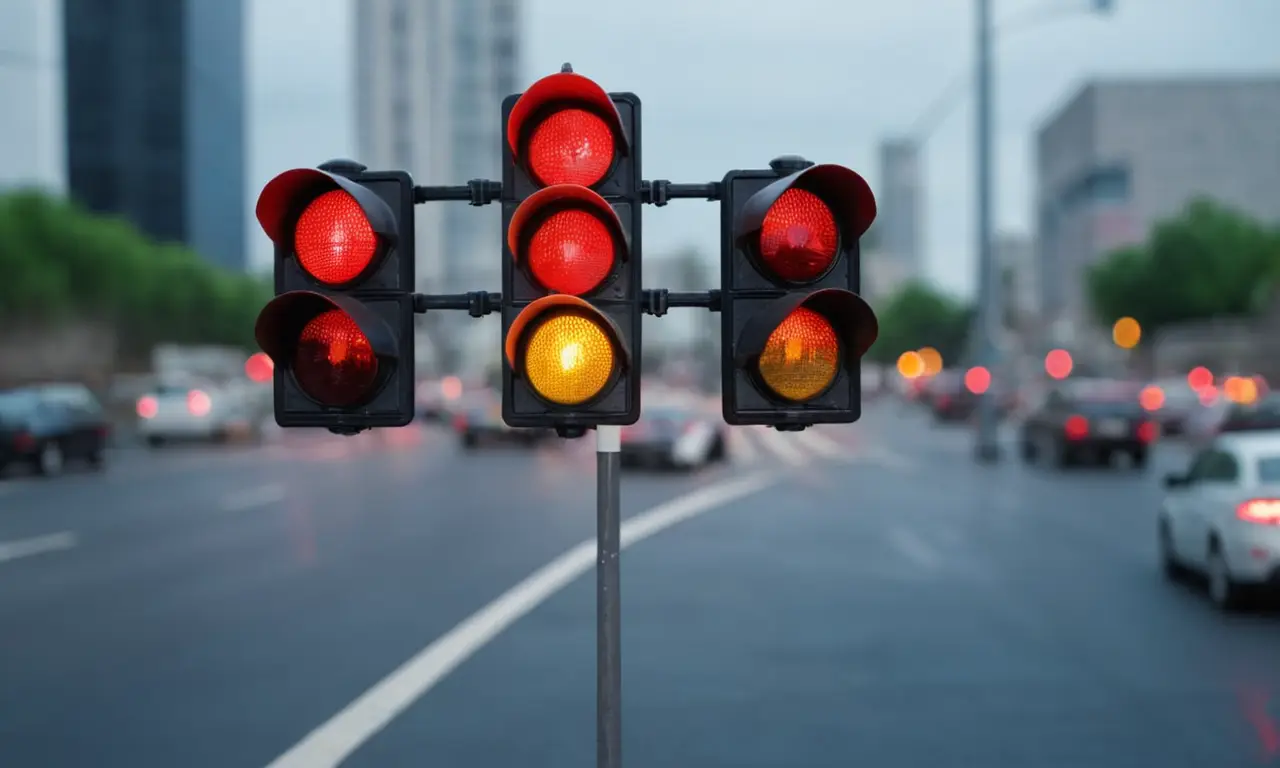 Evite y maneje semáforos rojos