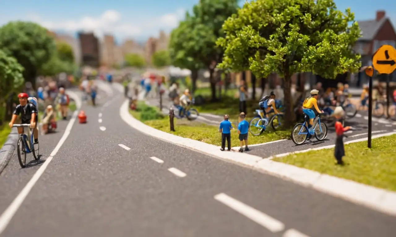 Muestra ciclistas