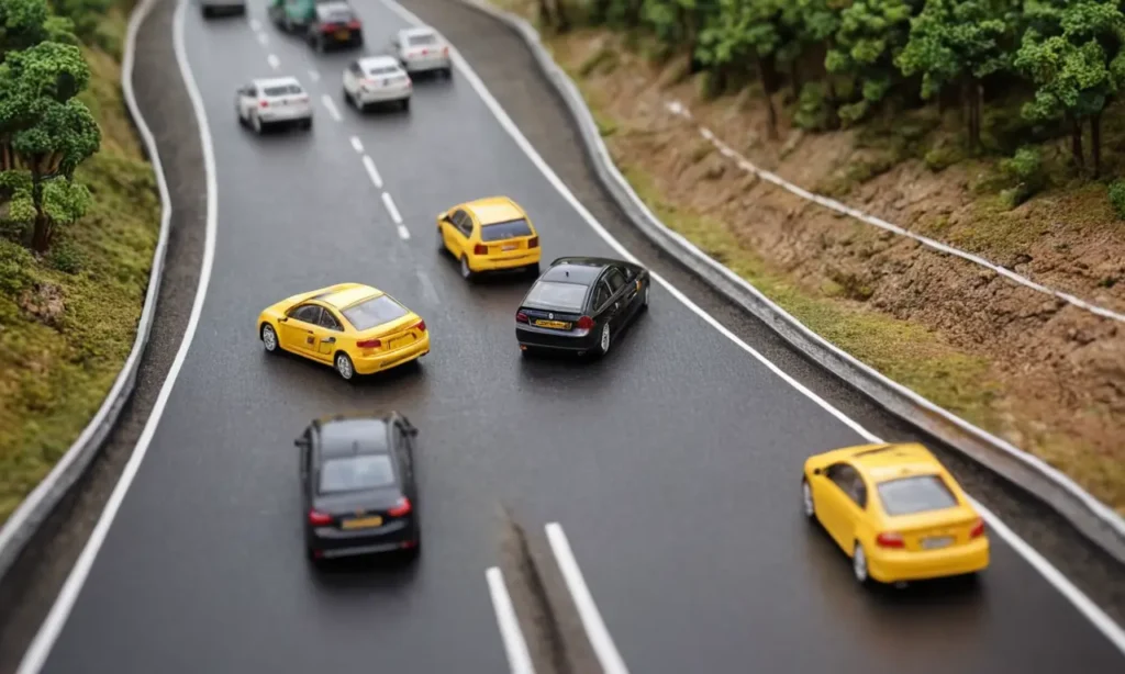 Ilustraciones muestran conducción peligrosa y seguridad vial