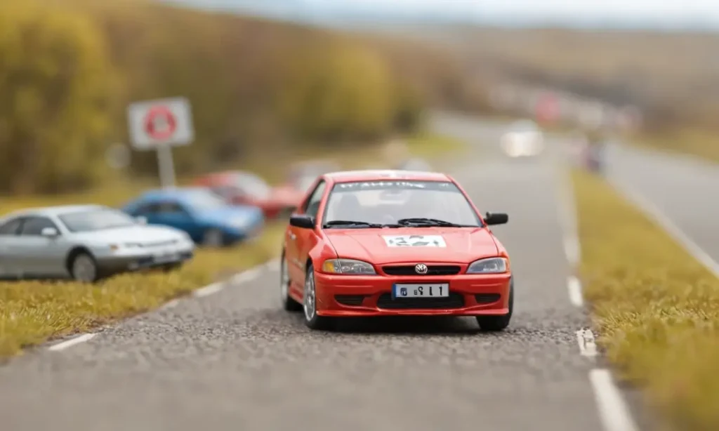 El papel tapiz muestra un coche