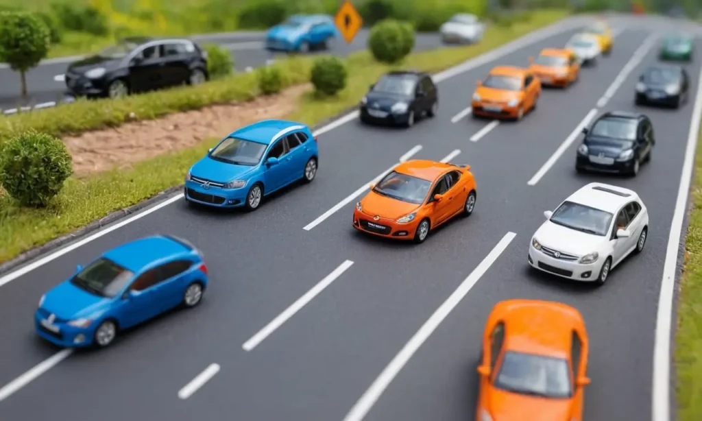 Papel pintado con consejos de seguridad vial