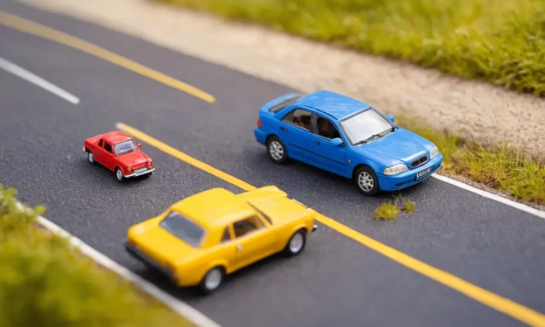 Ilustración de avería en carretera con indicaciones de seguridad