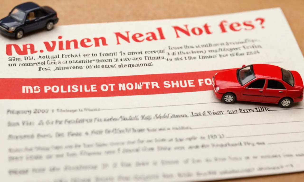 El papel tapiz muestra una notificación legal severa sobre multas por conductores sin seguro