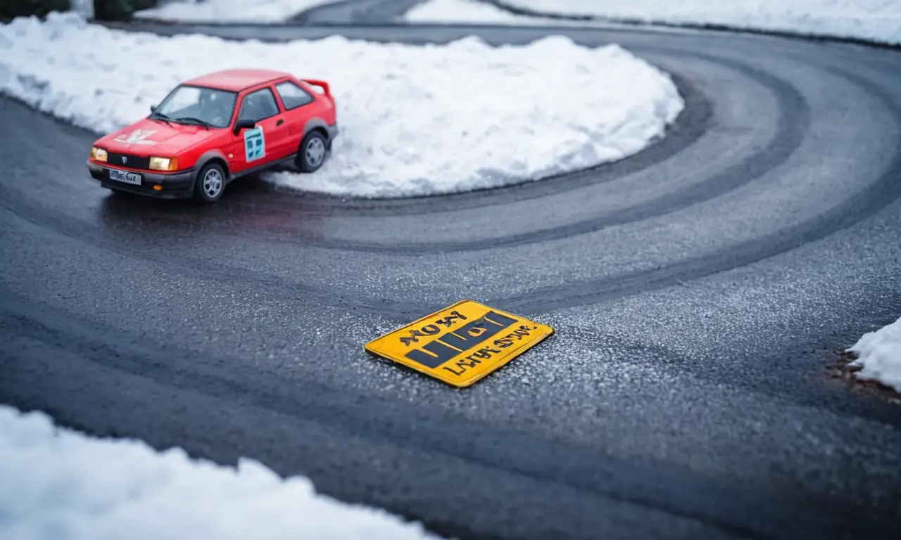 Paredes con neumáticos de invierno