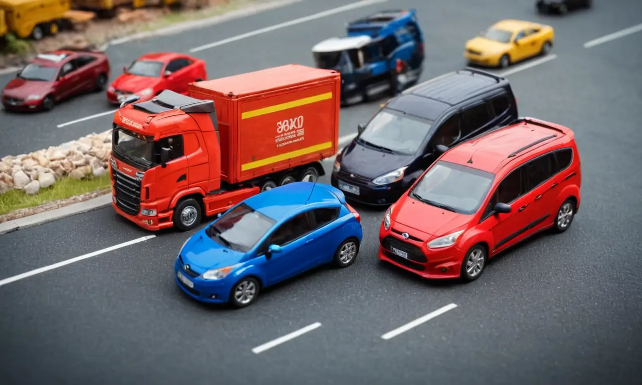 El papel pintado ilustra el riesgo de accidentes