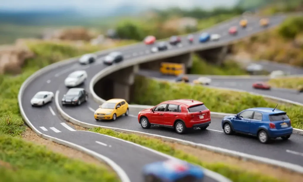 Pinta peligrosas carreras sin reglas de tráfico