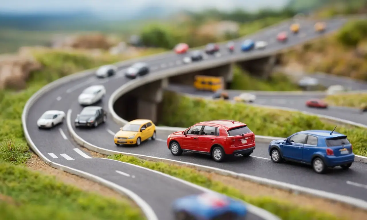 Pinta peligrosas carreras sin reglas de tráfico