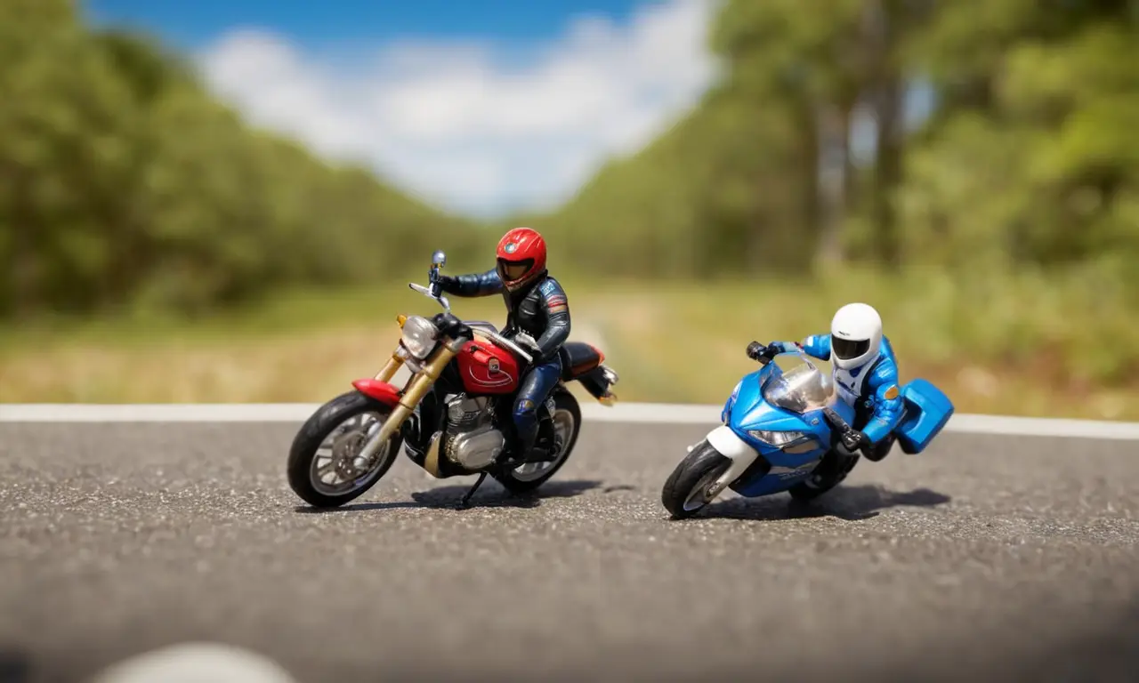 Guía ilustrada para frenadas de moto: seguridad y prevención