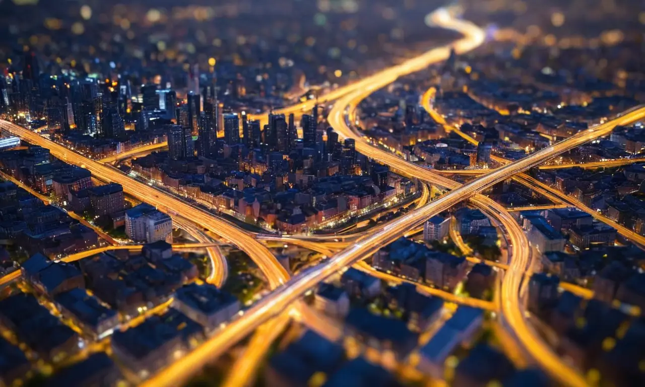 Tecnología avanzada representa patrones de radar dinámicos