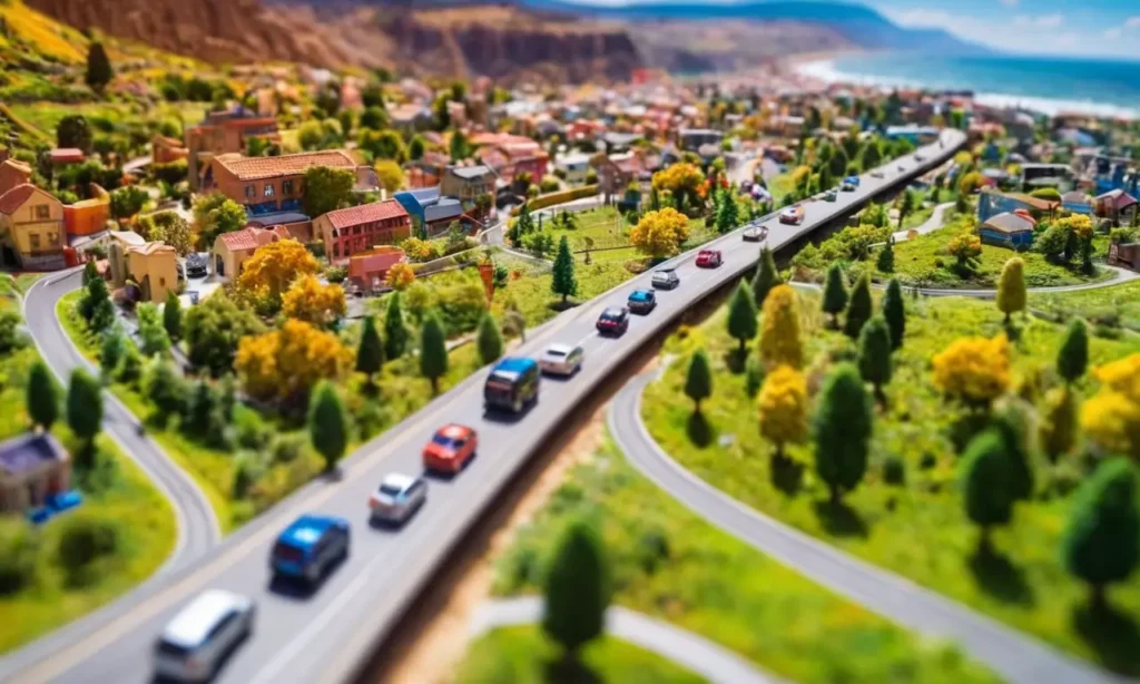 El papel tapiz muestra paisajes vibrantes y viaje