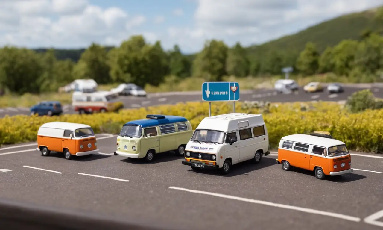 Ilustra infracciones de conducción de campervans