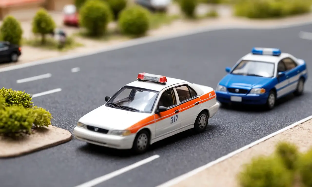 Se muestran infracciones de tráfico en papel pintado