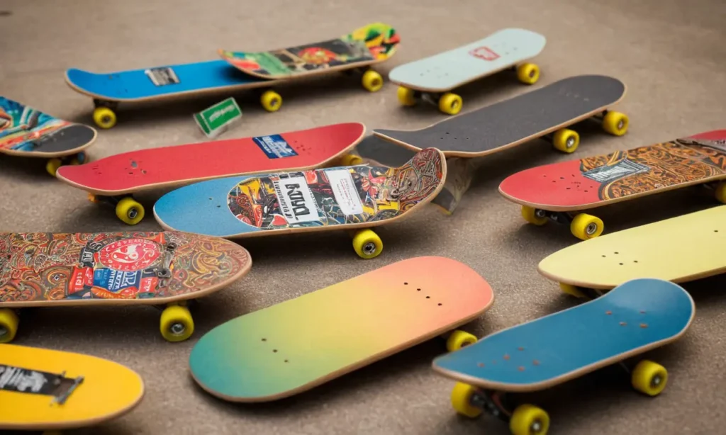 El papel tapiz muestra patines circulares