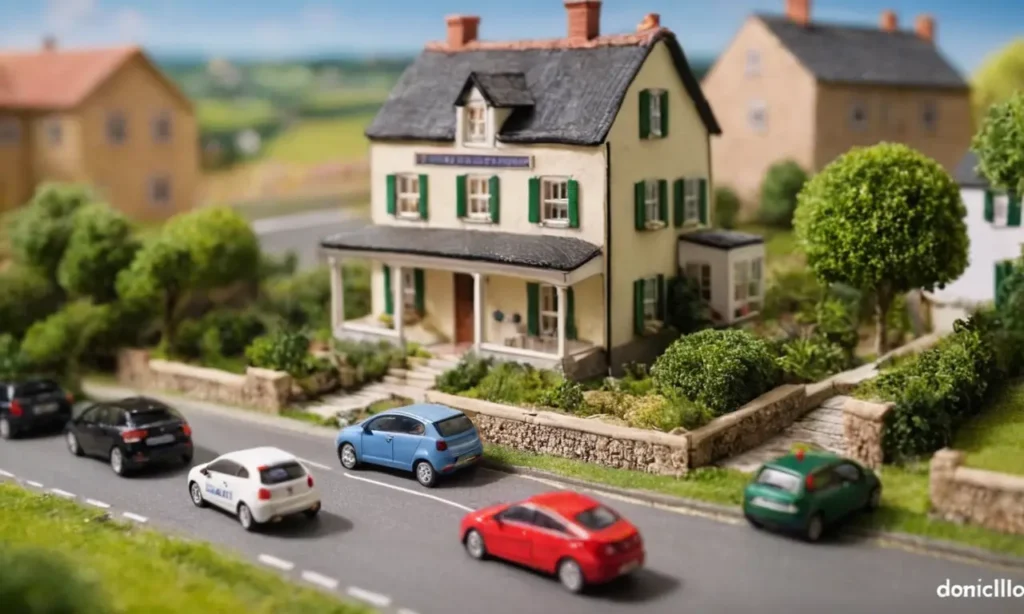 El papel pintado muestra un hogar