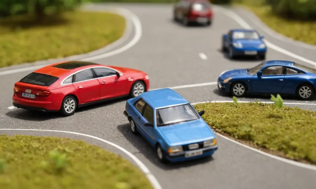 Imágenes muestran coches