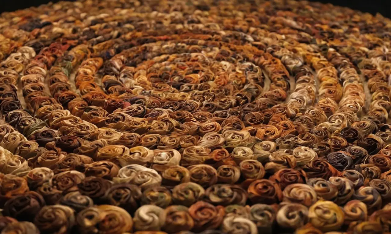 Un círculo central perturbador y repetitivo