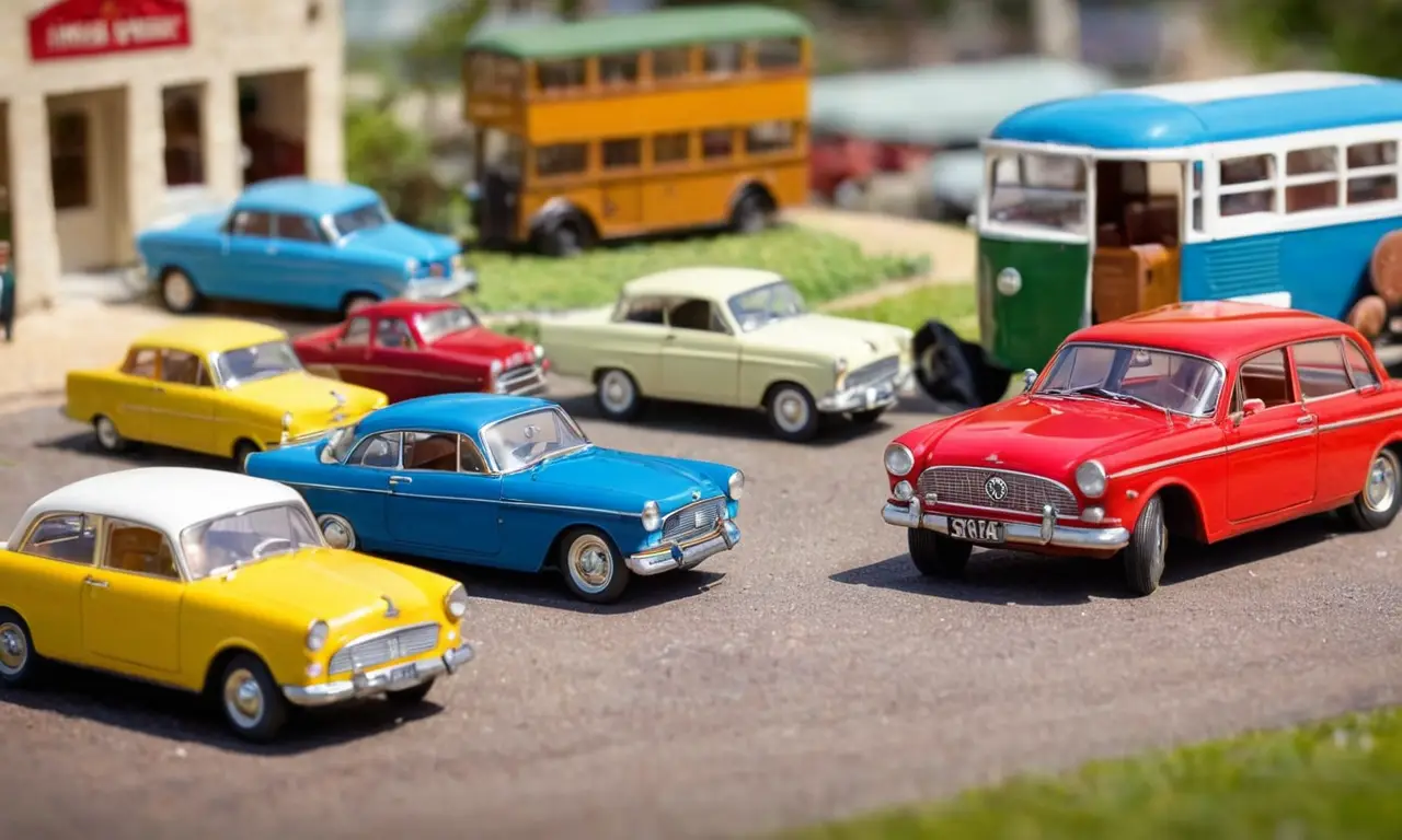 Anuncio de auto vintage