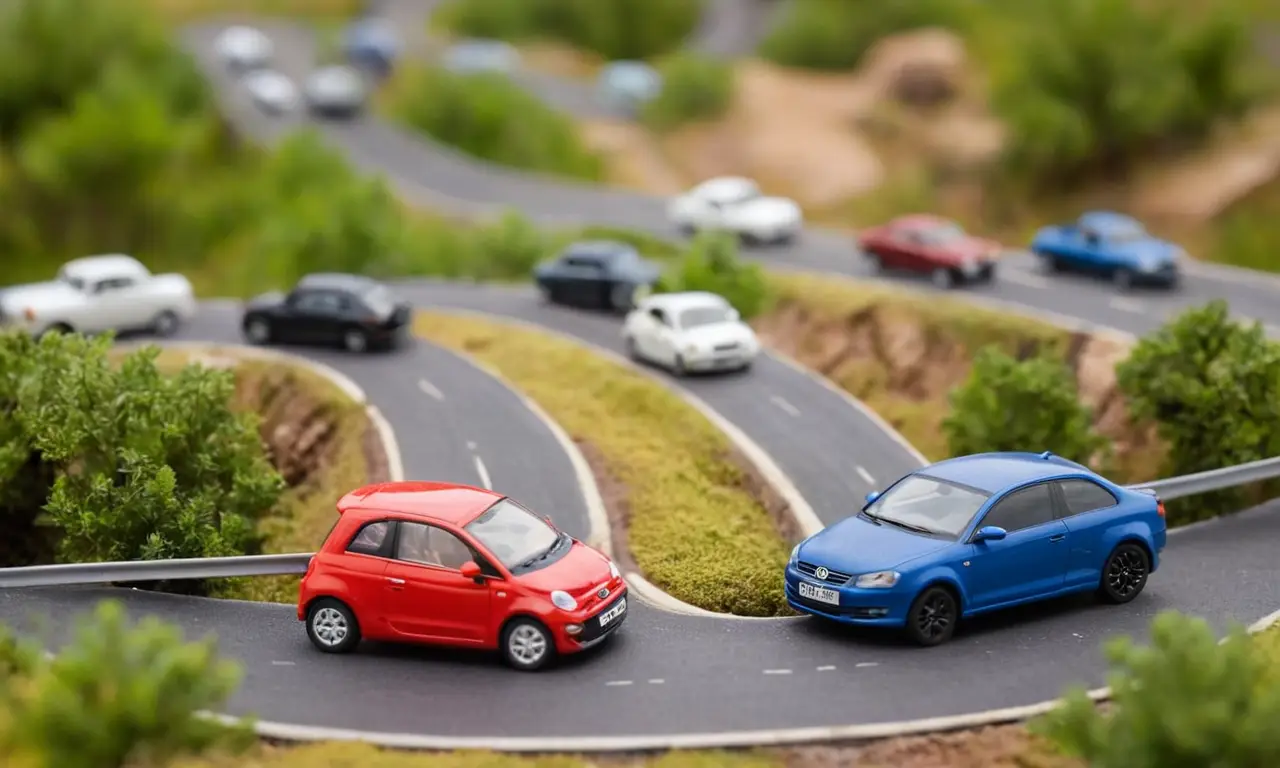 El papel tapiz ilustra las diferencias entre conducción imprudente y negligente para promover la seguridad vial