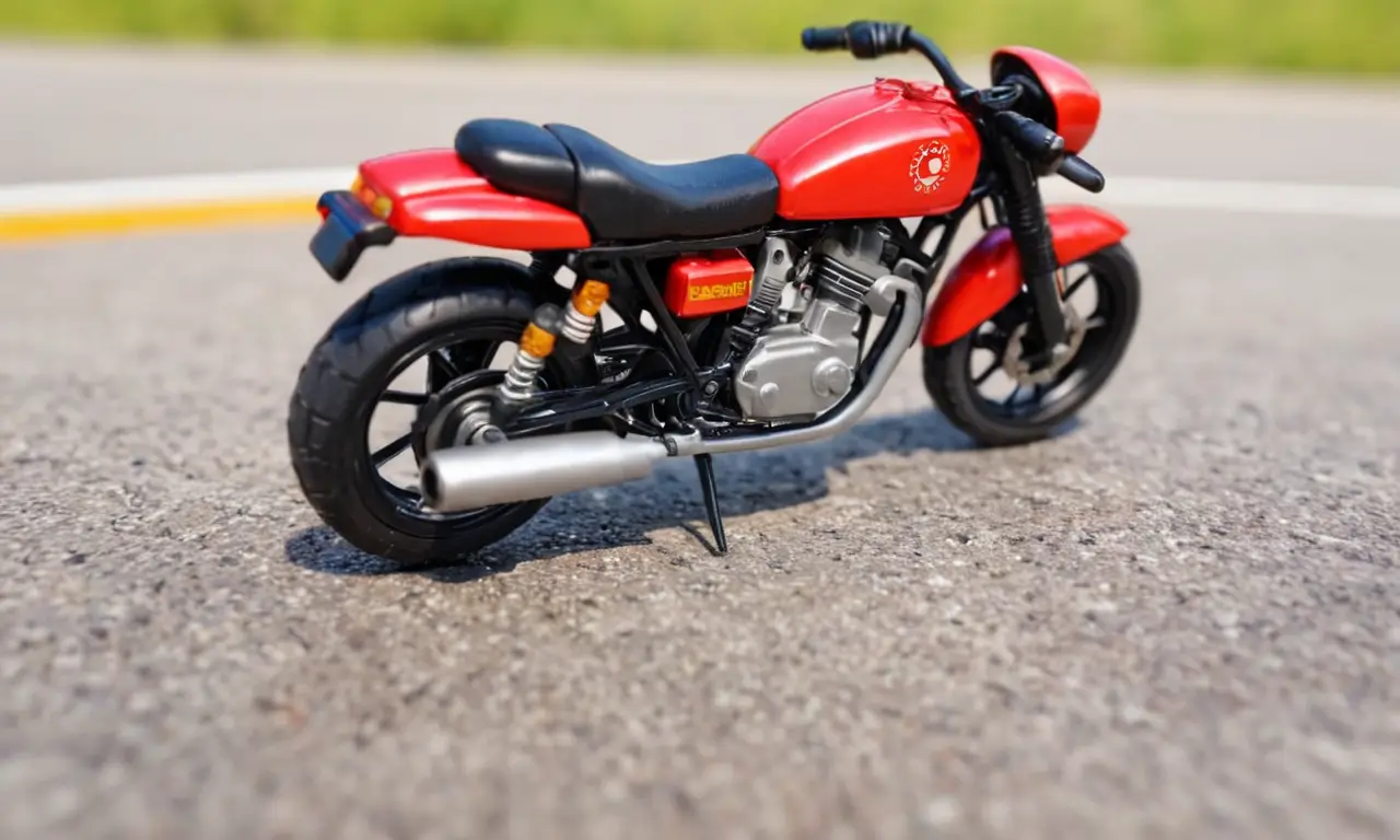 Guía de frenado de moto