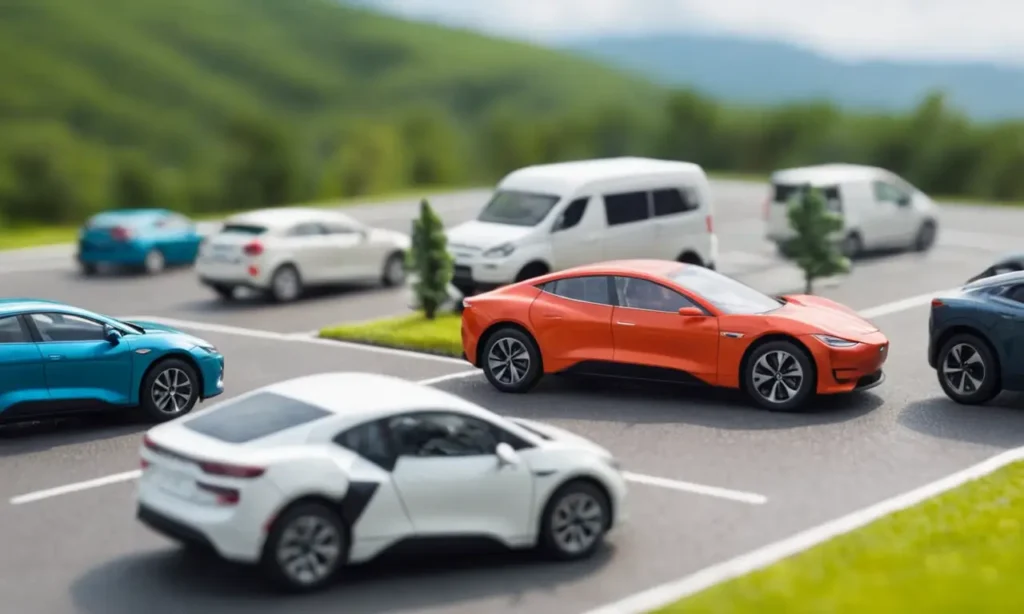 Diagramas brillantes para el futuro eléctrico