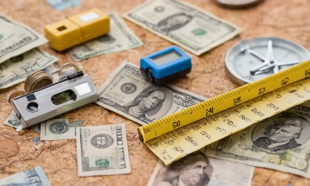 Las paredes muestran iconos de radar