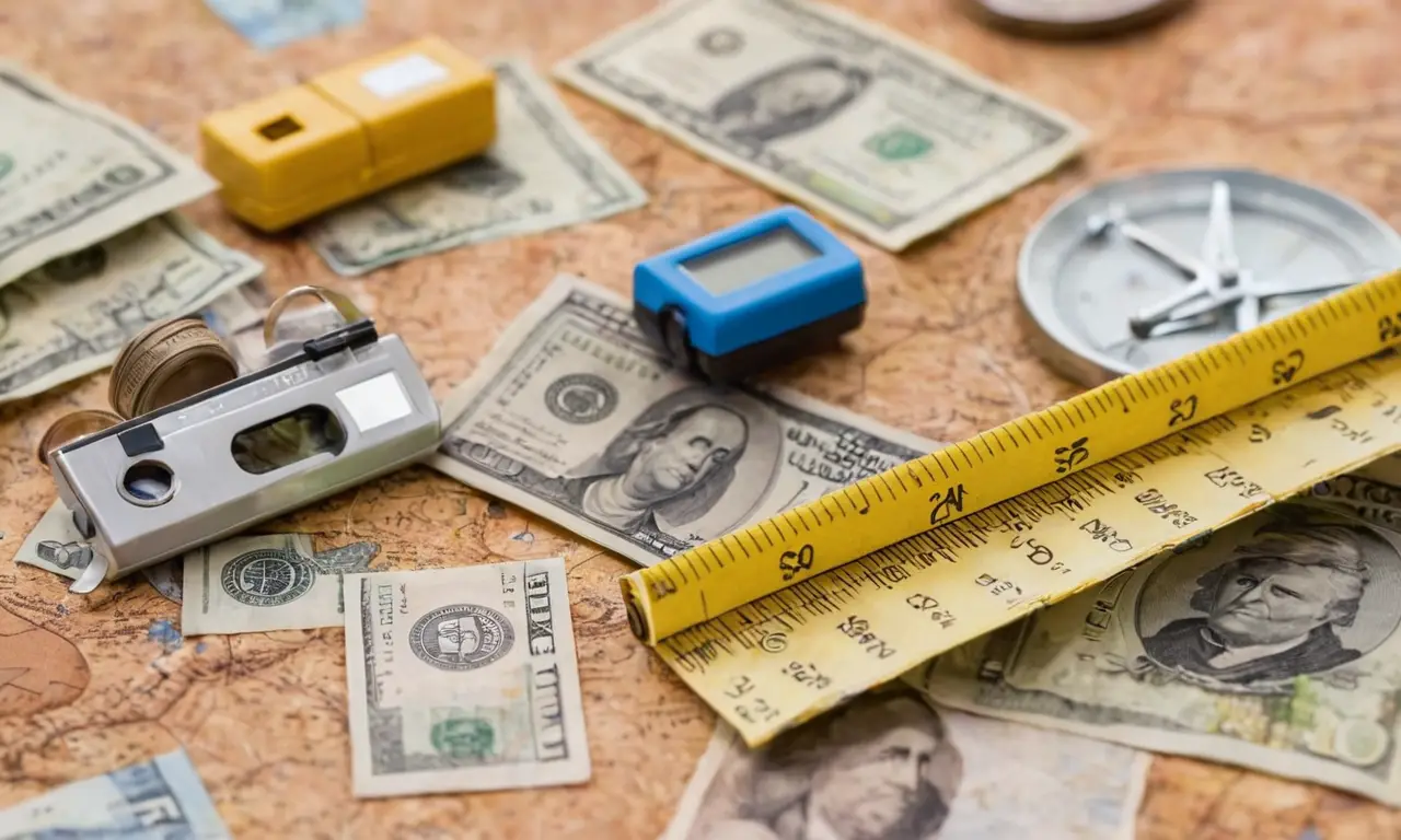 Las paredes muestran iconos de radar