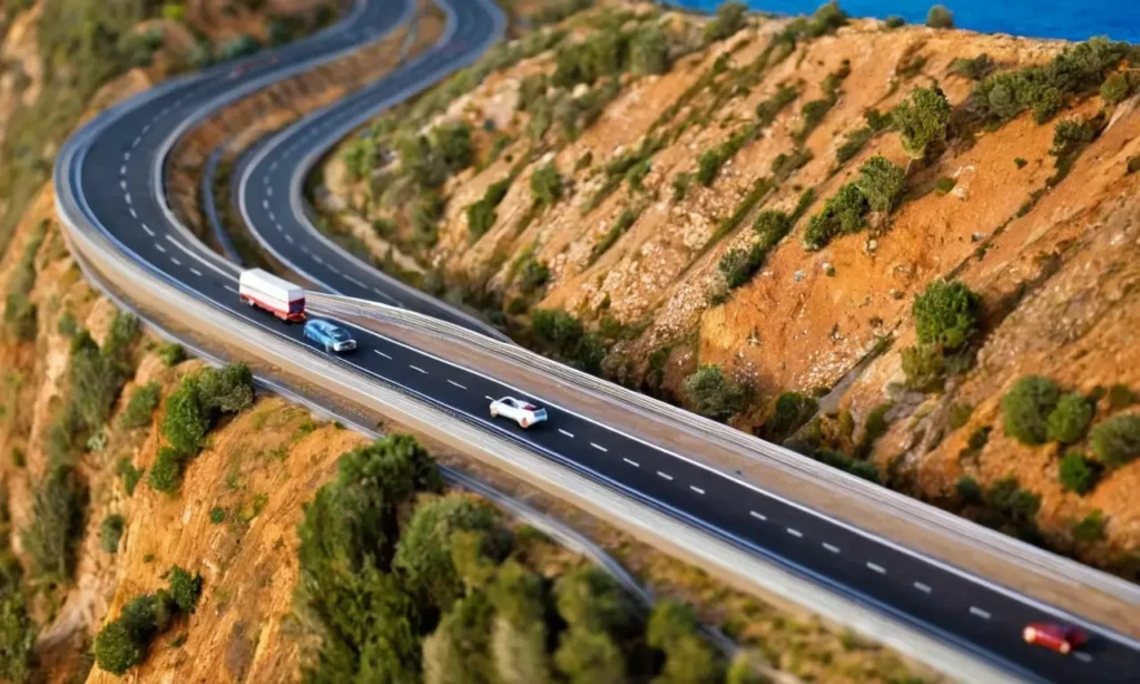 Mapas de carretera detallados con advertencias y consejos