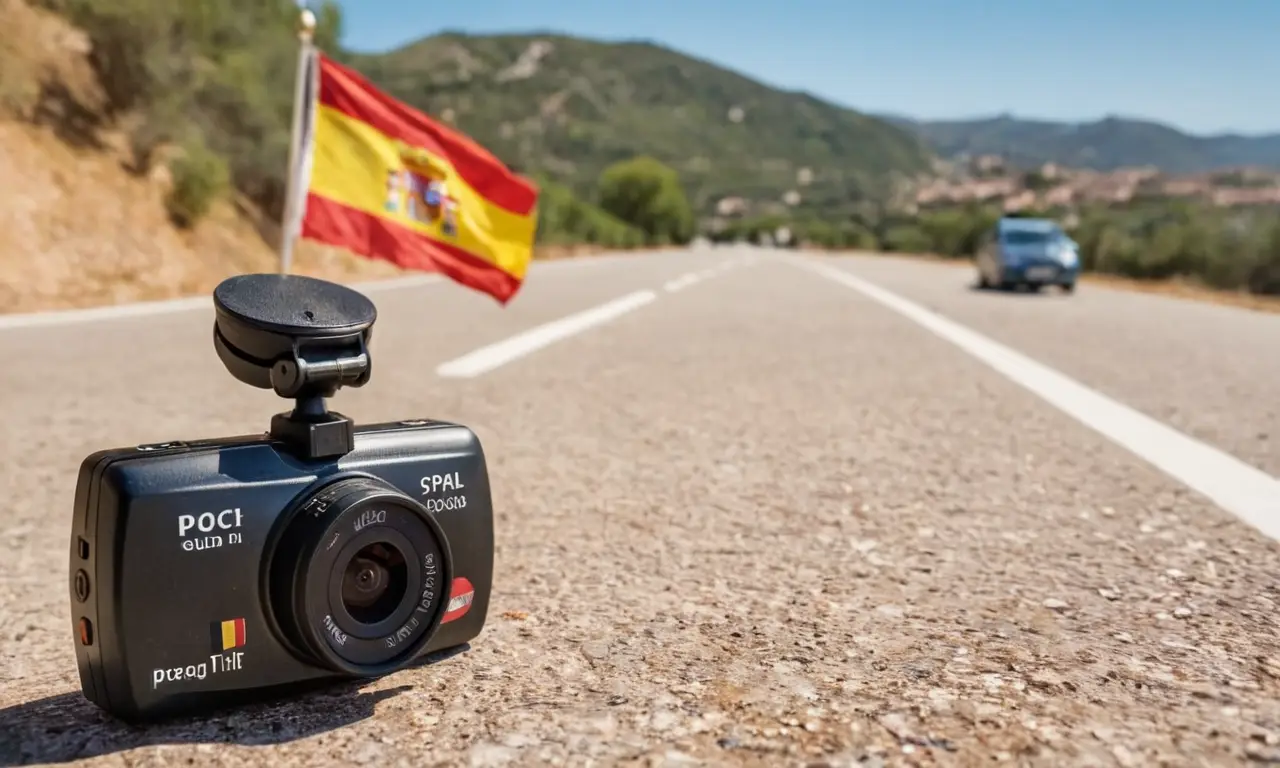 El papel tapiz muestra un dashcam