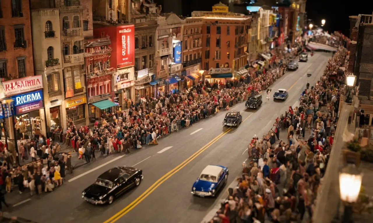 Es un diseño visual frenético y denso