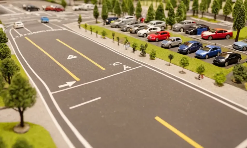 Muestra un carril bici