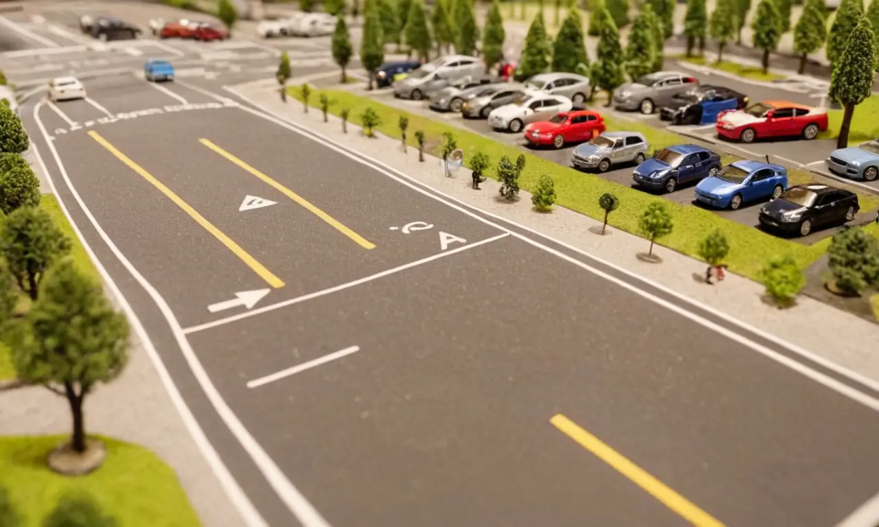 Muestra un carril bici