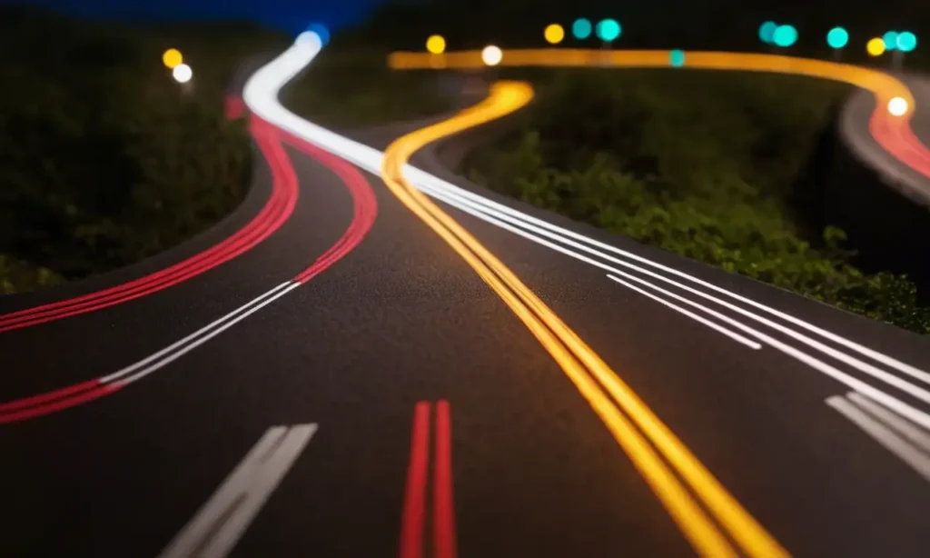 Papel pintado láser de alta precisión para seguridad vial