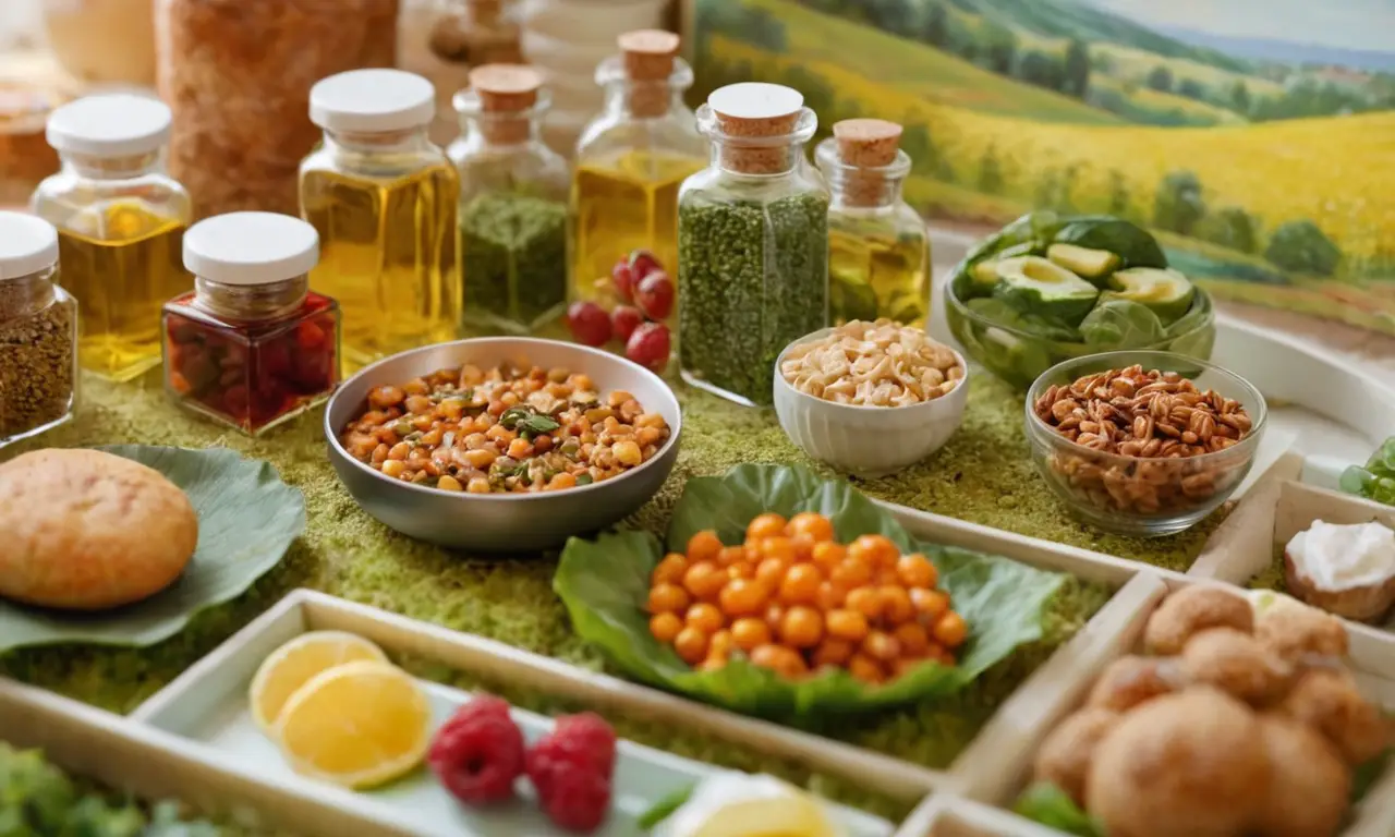 El papel pintado muestra retratos lujosos