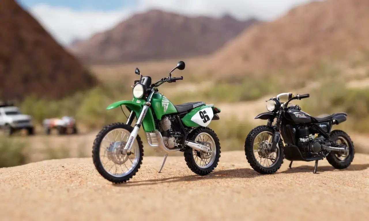 Muestra una moto