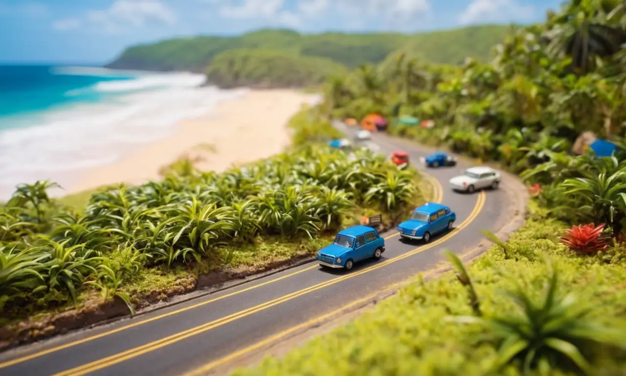 Olas tropicales vibrantes ofrecen consejos de seguridad y imágenes impactantes