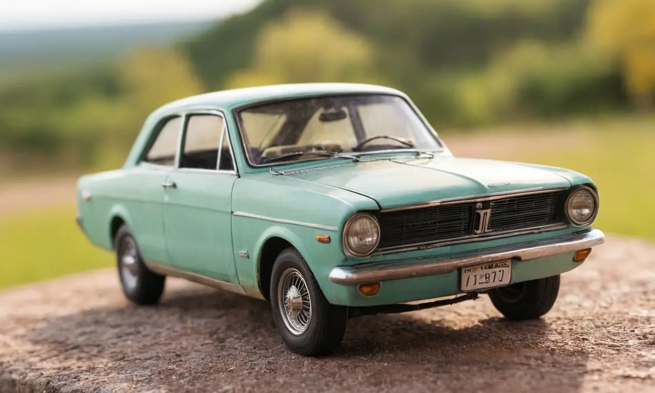 El auto antiguo revela costos y diseños desgastados