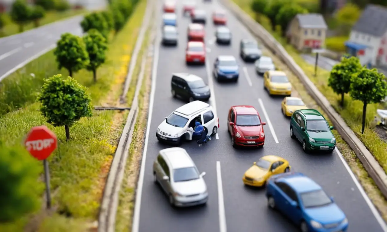 Guía para accidentes de tráfico y papel pintado