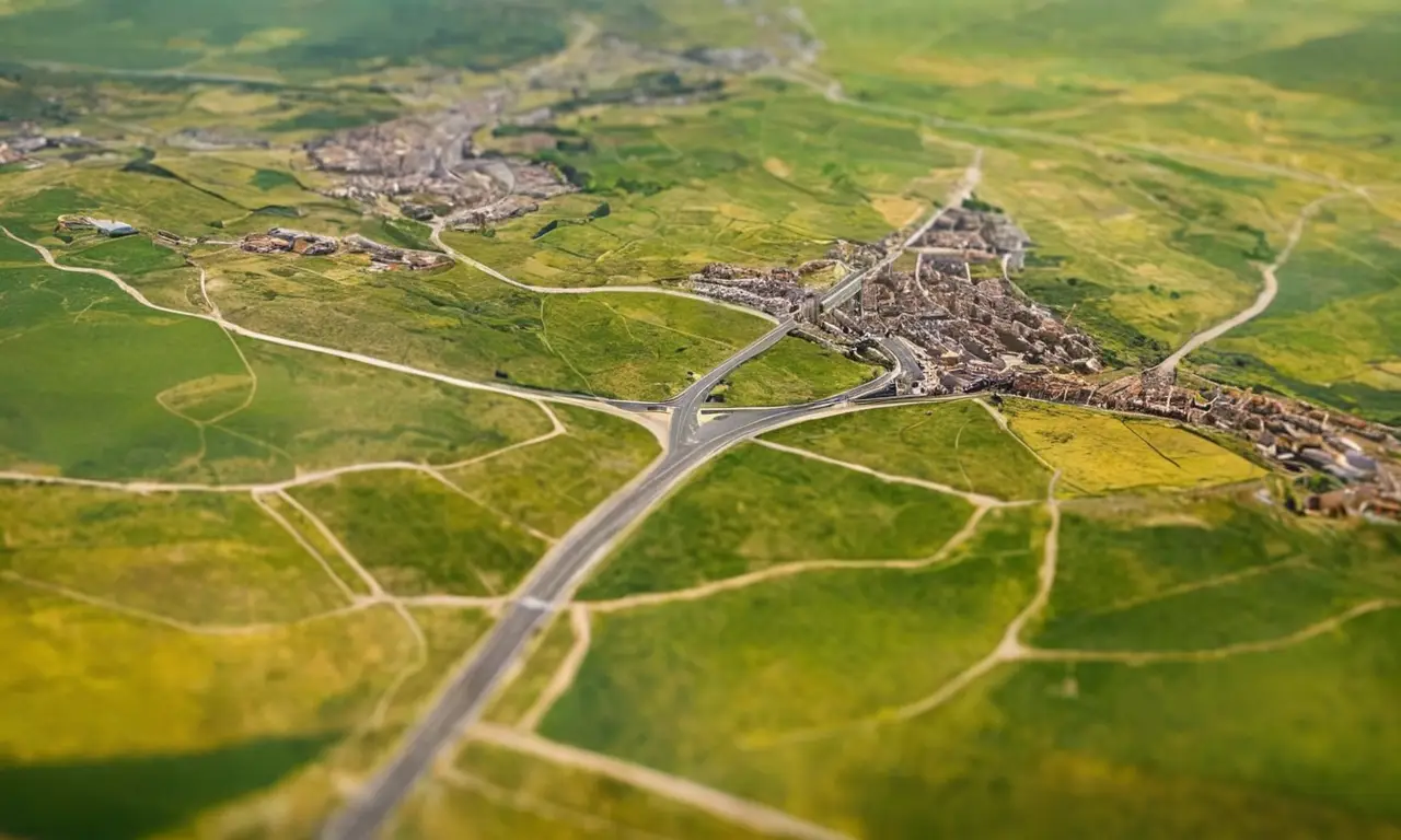 Papel pintado de radar con regiones españolas y datos de detección de tráfico