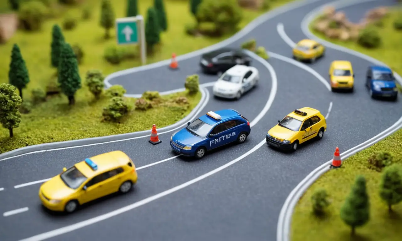 El papel pintado muestra multas y accidentes