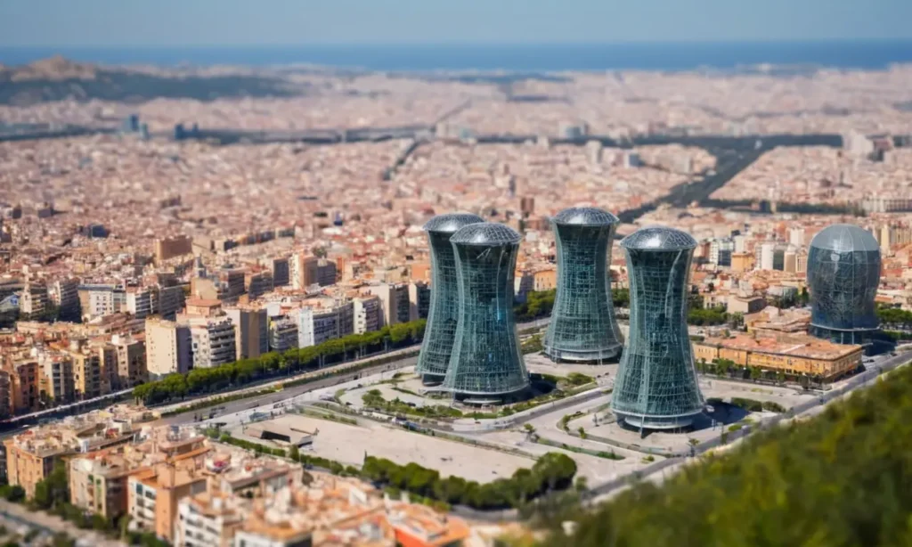 Barcelona: diseño urbano y radar vanguardista