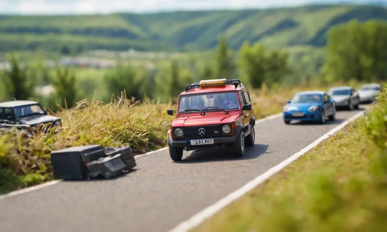 Muestra un vehículo